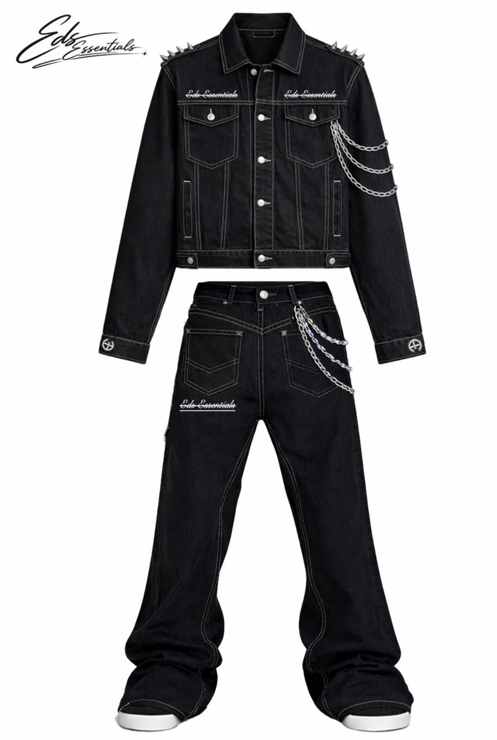 Eds Essentials Midnight Reign Denim Set..